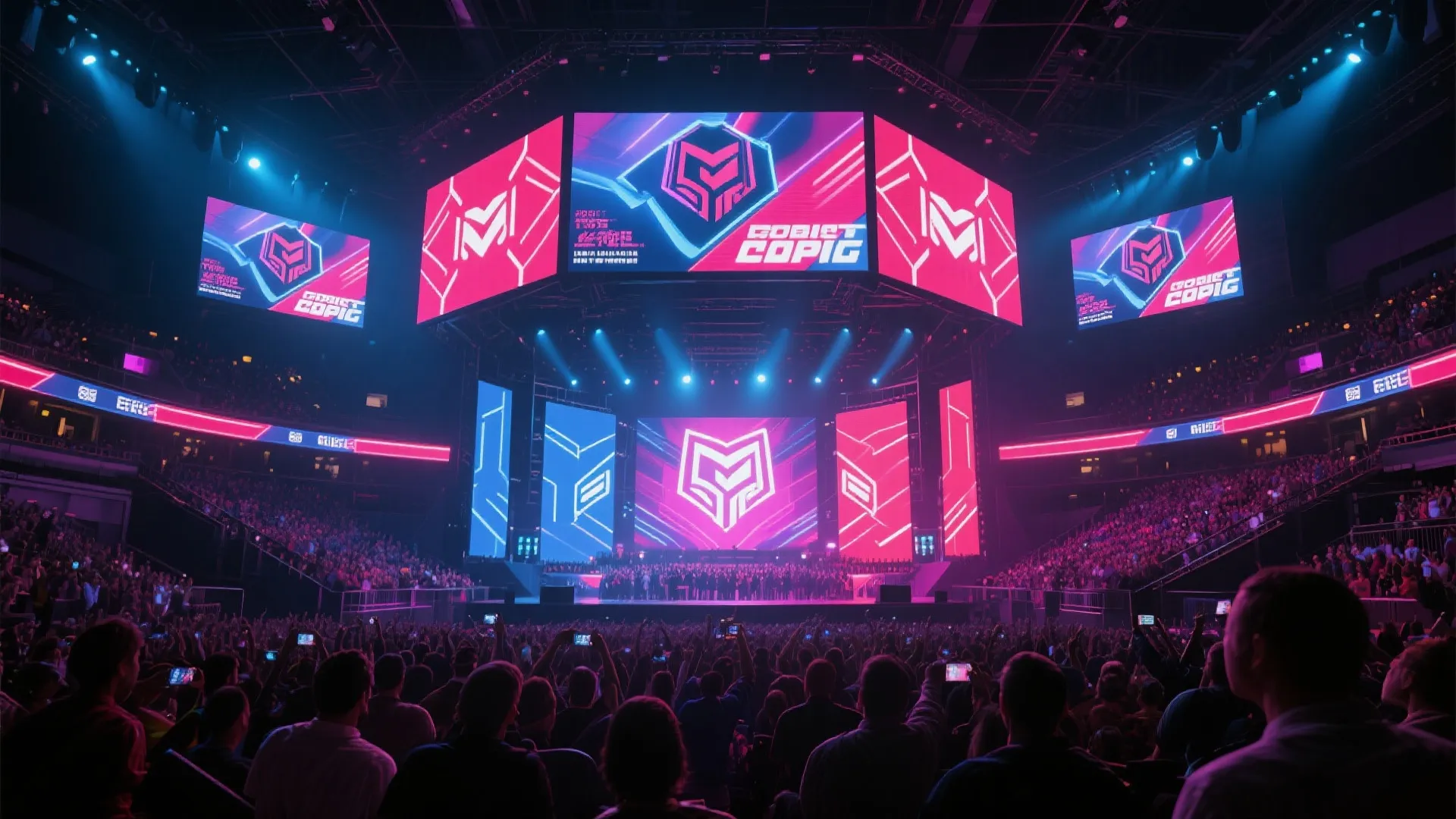 英雄联盟赛事现场