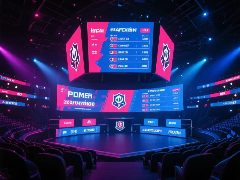 电竞赛事现场
