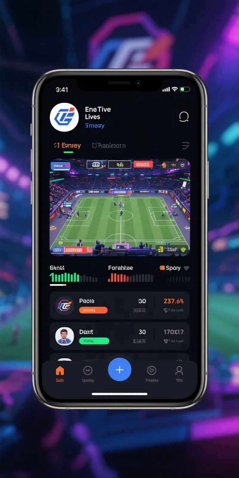 英雄联盟直播App界面展示